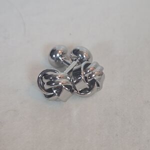 Silver Knot Cufflinks